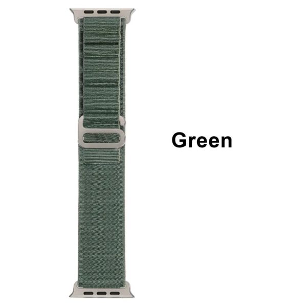 Green alpain loop 49mm strap