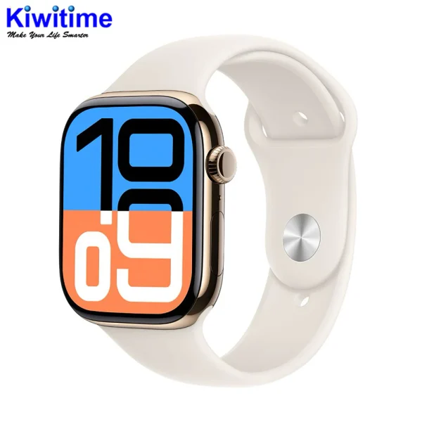 KIWITIME JS Watch 10 Pro+ Smartwatch – 2.04" AMOLED Display, AI Dial, Chatgpt, Local Music TWS Connection, Gravity sensor UI, Health Monitoring (Copy)